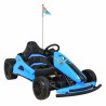 Kart electric, SPEED 7 DRIFT KING, 2 motoare, roti spuma EVA, functie Drift, albastru