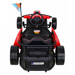 Kart electric, SPEED 7 DRIFT KING, sport, 24V, roti EVA si plastic, 2 viteze, 130x75x53cm