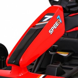 Kart electric, SPEED 7 DRIFT KING, sport, 24V, roti EVA si plastic, 2 viteze, 130x75x53cm