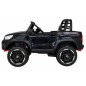 Masinuta electrica TOYOTA HILLUX, 4 motoare, 2 locuri, roti spuma EVA, functie drift, Panoul tactil modul SPORT, negru