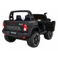 Masinuta electrica TOYOTA HILLUX, 4 motoare, 2 locuri, roti spuma EVA, functie drift, Panoul tactil modul SPORT, negru