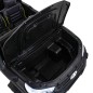 Masinuta electrica TOYOTA HILLUX, 4 motoare, 2 locuri, roti spuma EVA, functie drift, Panoul tactil modul SPORT, negru