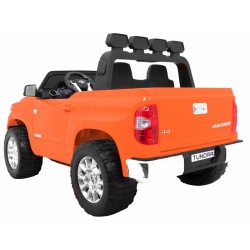 Masinuta electrica Toyota Tundra XXL, 2 motoare, 2 locuri, portocaliu