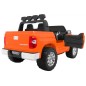 Masinuta electrica Toyota Tundra XXL, 2 motoare, 2 locuri, portocaliu