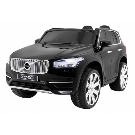 Masinuta electrica Volovo XC90, roti spuma EVA, 2 motoare, Bluetooth, negru