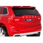 Masinuta electrica Volvo XC90, roti spuma EVA, 2 motoare, Bluetooth, rosu