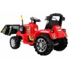 Masinuta electrica Excavator, 2x45W, 3 viteze, suspensii fata spate, muzica, MP3, AUX, control cupa, greutate suportata 30 kg