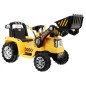 Excavator tractor, 12V, roti plastic si cauciuc, MP3, 3 viteze, telecomanda, buton START, pornire lenta, 105x54x67cm Excavator tractor, 12V, roti plastic si cauciuc, MP3, 3 viteze, telecomanda, buton START, pornire lenta, 105x54x67cm