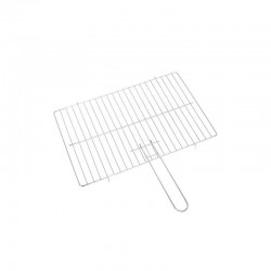 Gratar de gradina pliabil, 3 accesorii gatit, grill portabil, otel, 46x30x30 cm