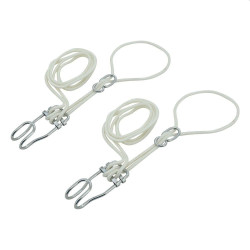Kit fixare hamac, 2 franghii 300 cm, diametrul 6 cm, sarcina maxima 120 kg