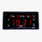 Ceas digital LED rosu, 8 alarme, calendar, masurare temperatura, resigilat