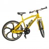 Macheta bicicleta MTB, scara 1:8, model realist, metal, 19.5×7.5×12 cm