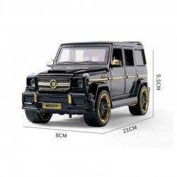 Macheta metalica 4x4 off-road, SUV seria G, efecte sonore, lumini, 21 x 8 x 9.5 cm