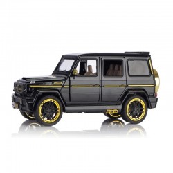 Macheta metalica 4x4 off-road, SUV seria G, efecte sonore, lumini, 21 x 8 x 9.5 cm
