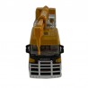 Camion cu macara basculabila, iluminata LED, efecte sonore, macheta 1:60, 17x6x3 cm