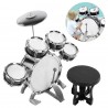 Set 5 tobe jazz pentru copii, bete incluse, scaun, 3 ani+