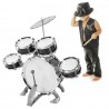 Set 5 tobe jazz pentru copii, bete incluse, scaun, 3 ani+