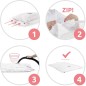Sac pentru vidat 50x60 cm, transparent, inchidere glisor, reutilizabil Sac pentru vidat 50x60 cm, transparent, inchidere glisor, reutilizabil