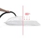 Sac pentru vidat 50x60 cm, transparent, inchidere glisor, reutilizabil Sac pentru vidat 50x60 cm, transparent, inchidere glisor, reutilizabil