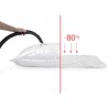 Sac pentru vidat 50x60 cm, transparent, inchidere glisor, reutilizabil