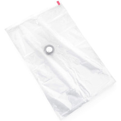 Sac pentru vidat 50x60 cm, transparent, inchidere glisor, reutilizabil