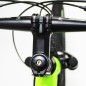 Bicicleta MTB, roti 24 inch, 21 viteze, schimbator Shimano, frane pe disc, verde, Phoenix, resigilat