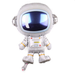 Aranjament baloane Space Travelling, ghirlanda La multi ani, 45 piese latex si folie
