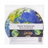 Sticker decorativ fosforescent luminos Terra pentru perete