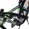 Bicicleta Mountain Bike, roti 26 inch, cadru aluminiu, 21 viteze, frane mecanice pe disc, verde