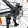 Bicicleta Mountain Bike, roti 26 inch, cadru aluminiu, 21 viteze, frane mecanice pe disc, verde