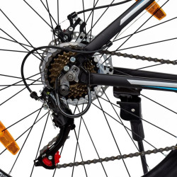 Bicicleta Mountain Bike, roti 26 inch, cadru aluminiu,21 viteze Shimano, frane pe disc, albastru