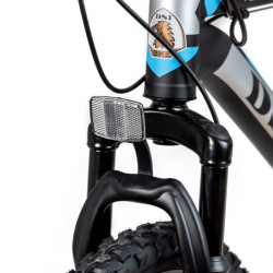 Bicicleta Mountain Bike, roti 26 inch, cadru aluminiu,21 viteze Shimano, frane pe disc, albastru