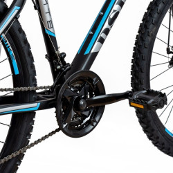 Bicicleta Mountain Bike, roti 26 inch, cadru aluminiu,21 viteze Shimano, frane pe disc, albastru