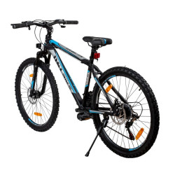 Bicicleta Mountain Bike, roti 26 inch, cadru aluminiu,21 viteze Shimano, frane pe disc, albastru
