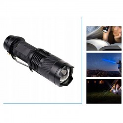 Kit supravietuire multifunctional, 12 accesorii, lanterna, patura termica, busola, cutie depozitare