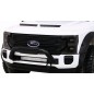 Masinuta electrica Ford Super Duty, 4 motoare, 2 locuri, roti spuma EVA, alb Masinuta electrica Ford Super Duty, 4 motoare, 2 locuri, roti spuma EVA, alb
