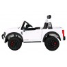Masinuta electrica Ford Super Duty, 4 motoare, 2 locuri, roti spuma EVA, alb
