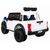 Masinuta electrica Ford Super Duty, 4 motoare, 2 locuri, roti spuma EVA, alb