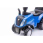 Tractor cu remorca pentru copii, volan, claxon, faruri LED, accesorii gradinarit