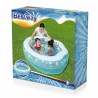 Piscina gonflabila cu pereti transparenti, 230 litri, 150x127x43 cm