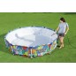 Piscina cu cadru metalic, 305x66 cm, rotunda, 4062L Piscina cu cadru metalic, 305x66 cm, rotunda, 4062L