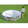 Piscina cu cadru metalic, 305x66 cm, rotunda, 4062L