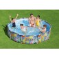 Piscina cu cadru metalic, 305x66 cm, rotunda, 4062L Piscina cu cadru metalic, 305x66 cm, rotunda, 4062L