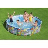 Piscina cu cadru metalic, 305x66 cm, rotunda, 4062L