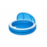 Piscina gonflabila tip baldachin, 241x140 cm, scaun, parasolar, capacitate 850 litri