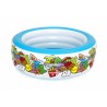 Piscina gonflabila pentru copii, 152x152x51 cm, 3 camere de aer, material vinil, 152x51 cm