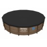 Husa pentru piscine cu diametru 460 si 488 cm, orificii scurgere apa, PVC