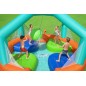 Spatiu de joaca gonflabil, water park copii, minge pulverizatoare, 4 platforme joc, pompa, 450x450x268 cm Spatiu de joaca gonflabil, water park copii, minge pulverizatoare, 4 platforme joc, pompa, 450x450x268 cm