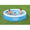 Piscina gradina, diametru 305 cm, guler gonflabil, 3200 litri, tehnologie Duraplus