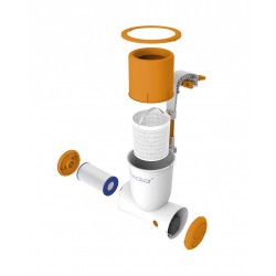 Pompa cu filtru si skimmer, capacitate 2.574 l/h, Flowclear Skimatic Bestway
